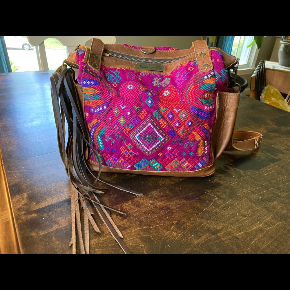 Nena and Co handmade leather tassel